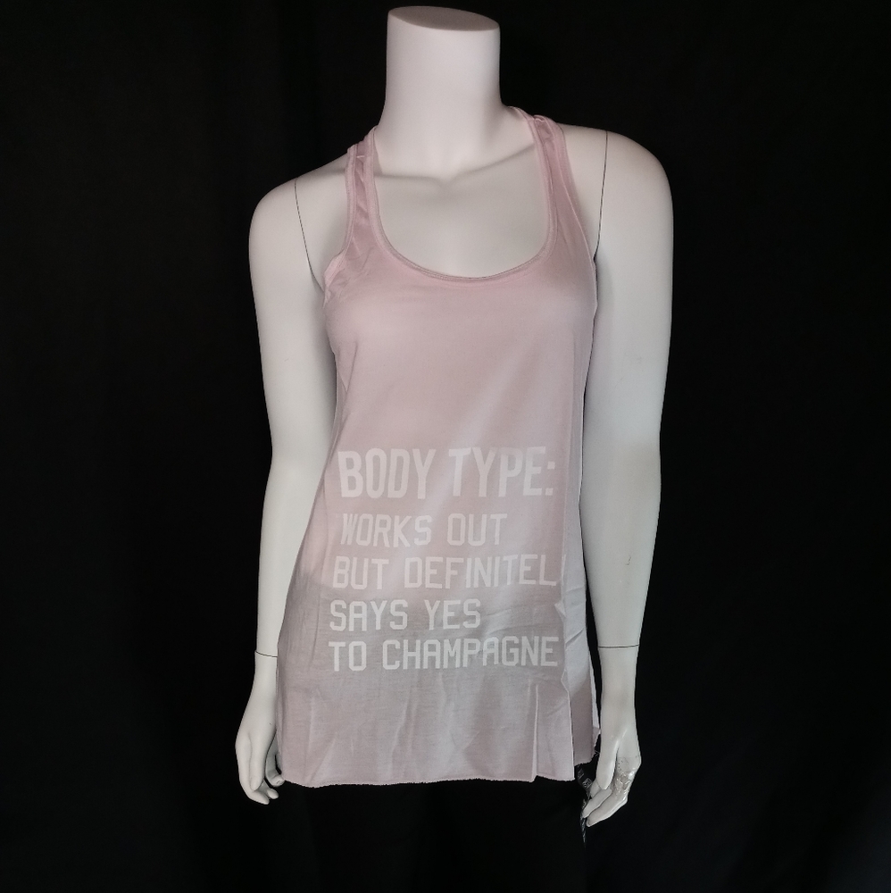💜Body Type💜 Women's Printed Tank Tee